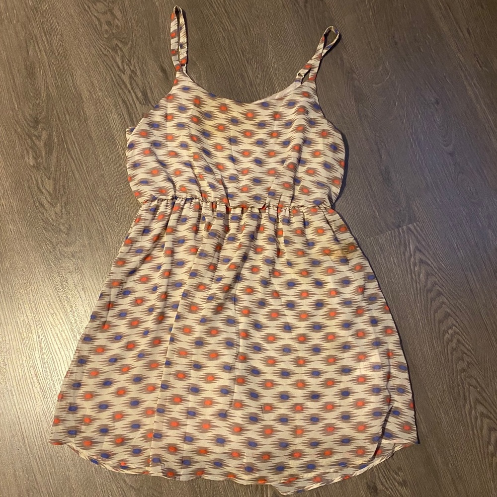 Lush Beige Dress
